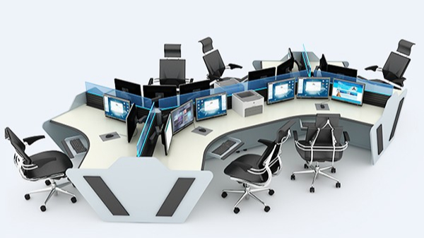 弧形操作臺(款式一) 弧形操作臺(款式一)