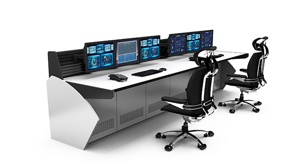 平面監控控制臺(款式一) 平面監控控制臺(款式一)