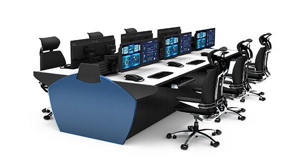 平面監控控制臺(款式一) 平面監控控制臺(款式一)