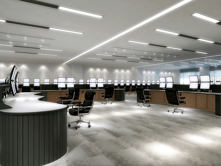 指揮調度中心調度臺