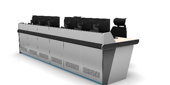 屏幕顯示控制臺的結構